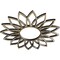 Ekena Millwork Daisy Architectural Grde PVC Pierced Ceiling Medallion, Antiqued Pale Gold, 28"OD x 9 3/4"ID x 3/4"P CMPP28DAAPG - alternate 2